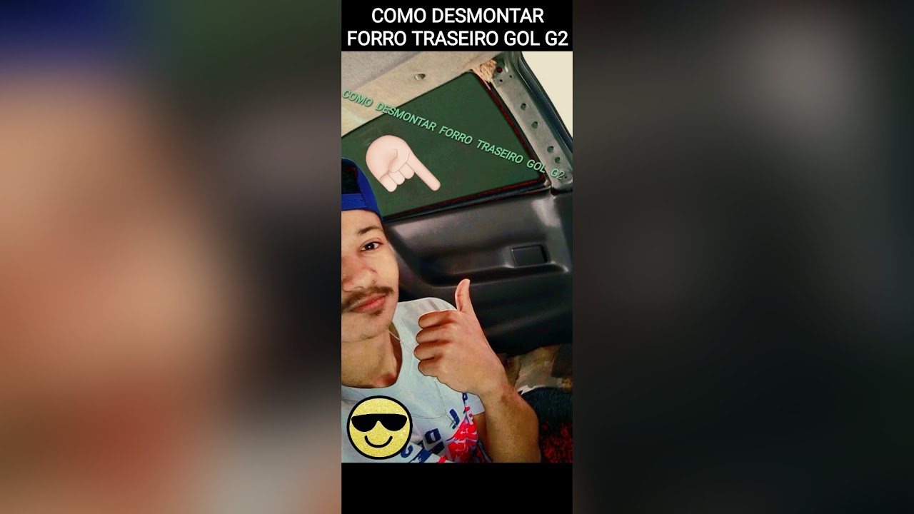 Como Desmontar  Forro Lateral Traseiro Gol Bolinha - Forro de Porta Go2