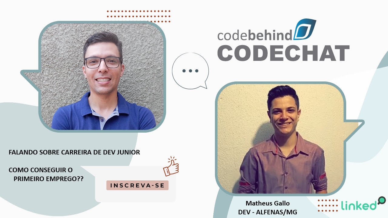 codeChat - com Matheus Gallo Desenvolvedor .net