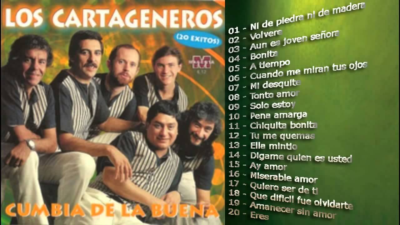 LOS CARTAGENEROS GRANDES EXITOS CD ENTERO COMPLETO