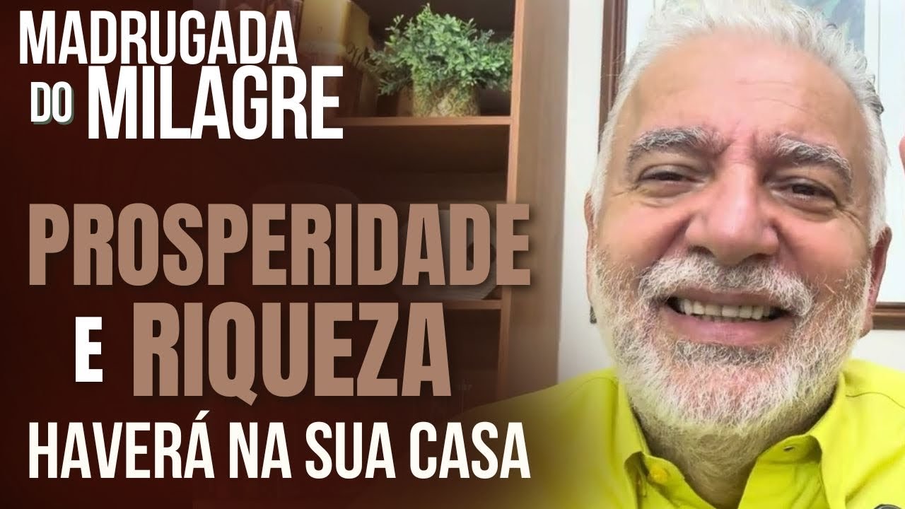 MADRUGADA DO MILAGRE COM O PROFETA. 