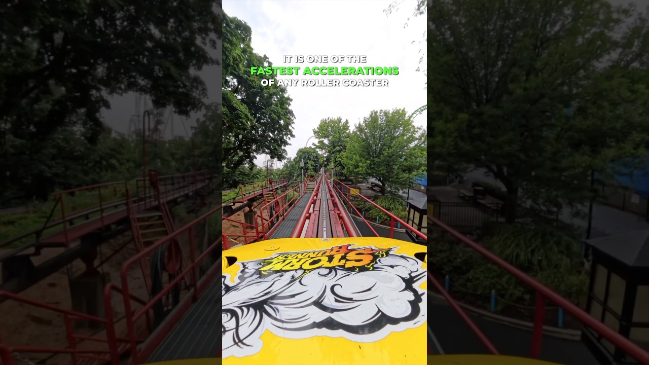 0-72 MPH IN 2 SECONDS 🚀 Storm Runner at Hersheypark