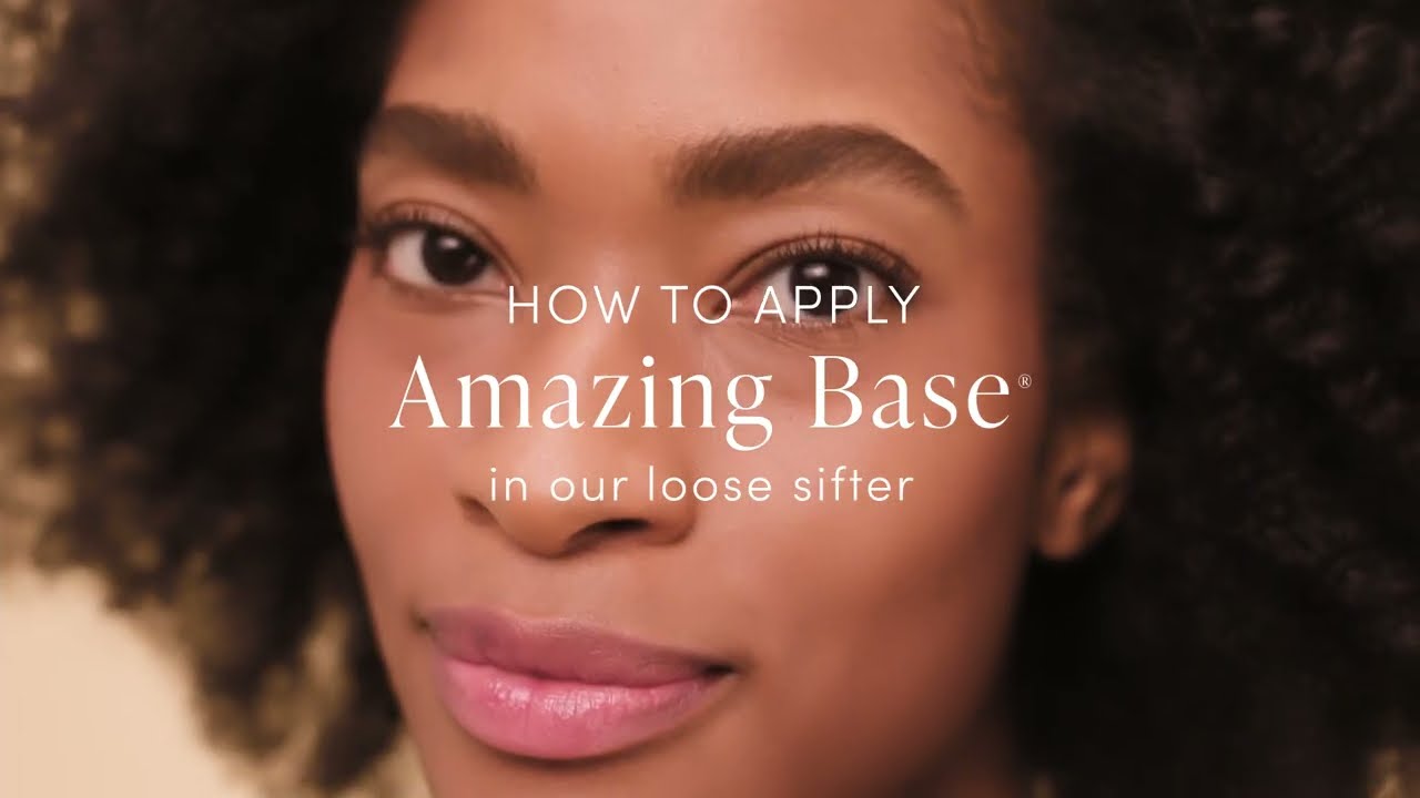 How to Apply Amazing Base Loose Mineral Powder