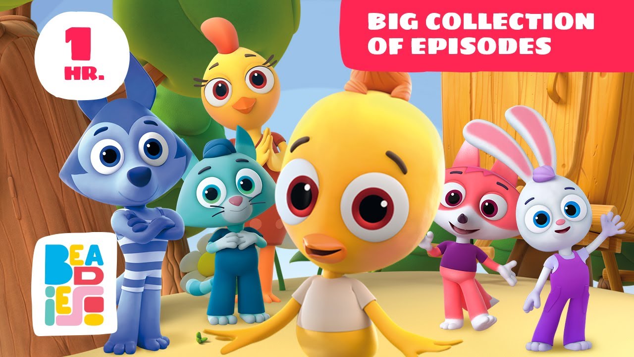 Beadies — Cartoons with animals — Collection of episodes — Cartoons for kids development