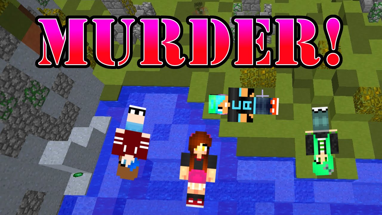 MINECRAFT MURDER GAMEPLAY | PARTY ZONE SERVER | SALLY, CHAD and DOLLASTIC