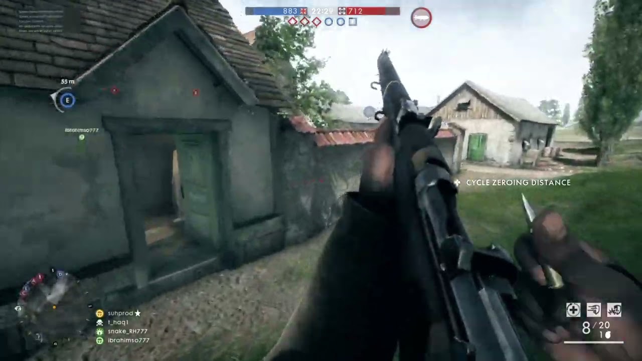 Battlefield 1 - PS4 - SMLE MKIII Rifle #bf1 #bf1ps4 #sniping