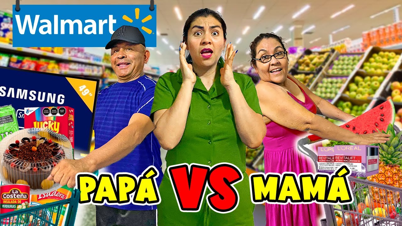 ¿QUIÉN GASTÓ MÁS? 😨 ¡COMPARAMOS el SÚPER de MAMÁ y PAPÁ! I Yadeli Merlin🤍