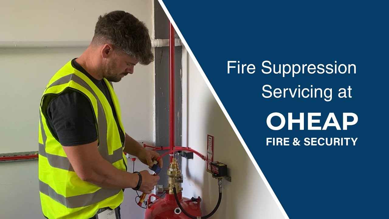 Fire Suppression Servicing at OHEAP Fire & Security