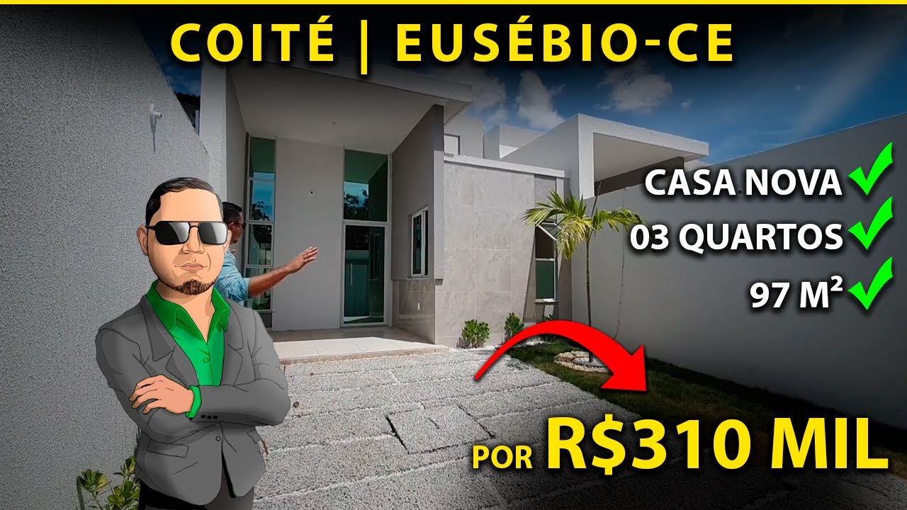 Casas no bairro Coit&eacute; | Eus&eacute;bio-Ce