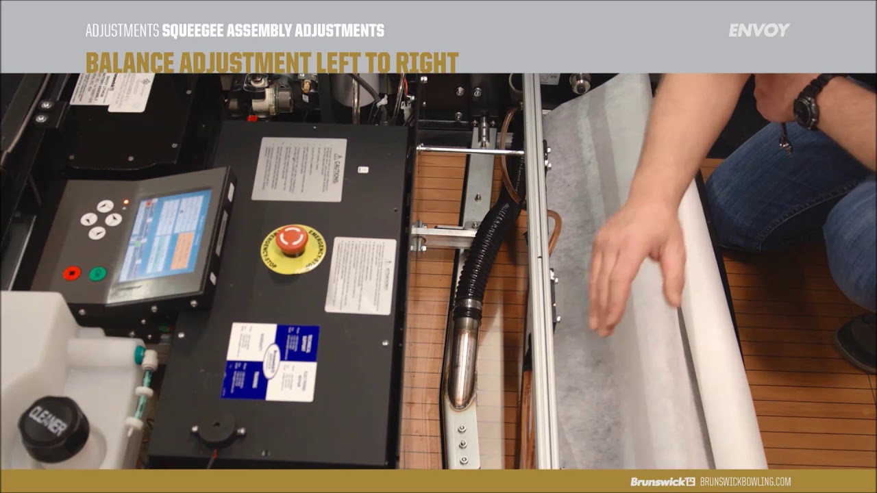 Squeege Adjustment Envoy