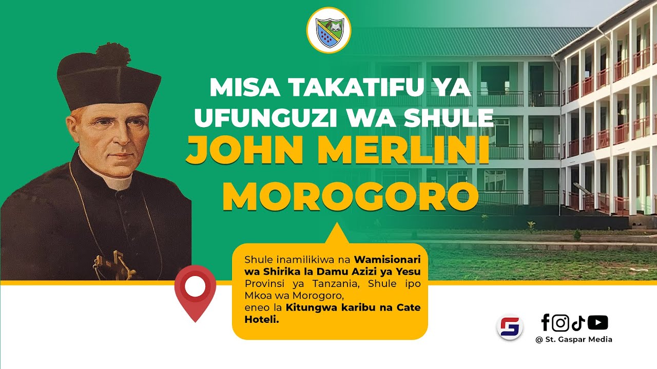 🔴LIVE: MISA TAKATIFU, UZINDUZI WA SHULE YA JOHN MELINI - MOROGORO
