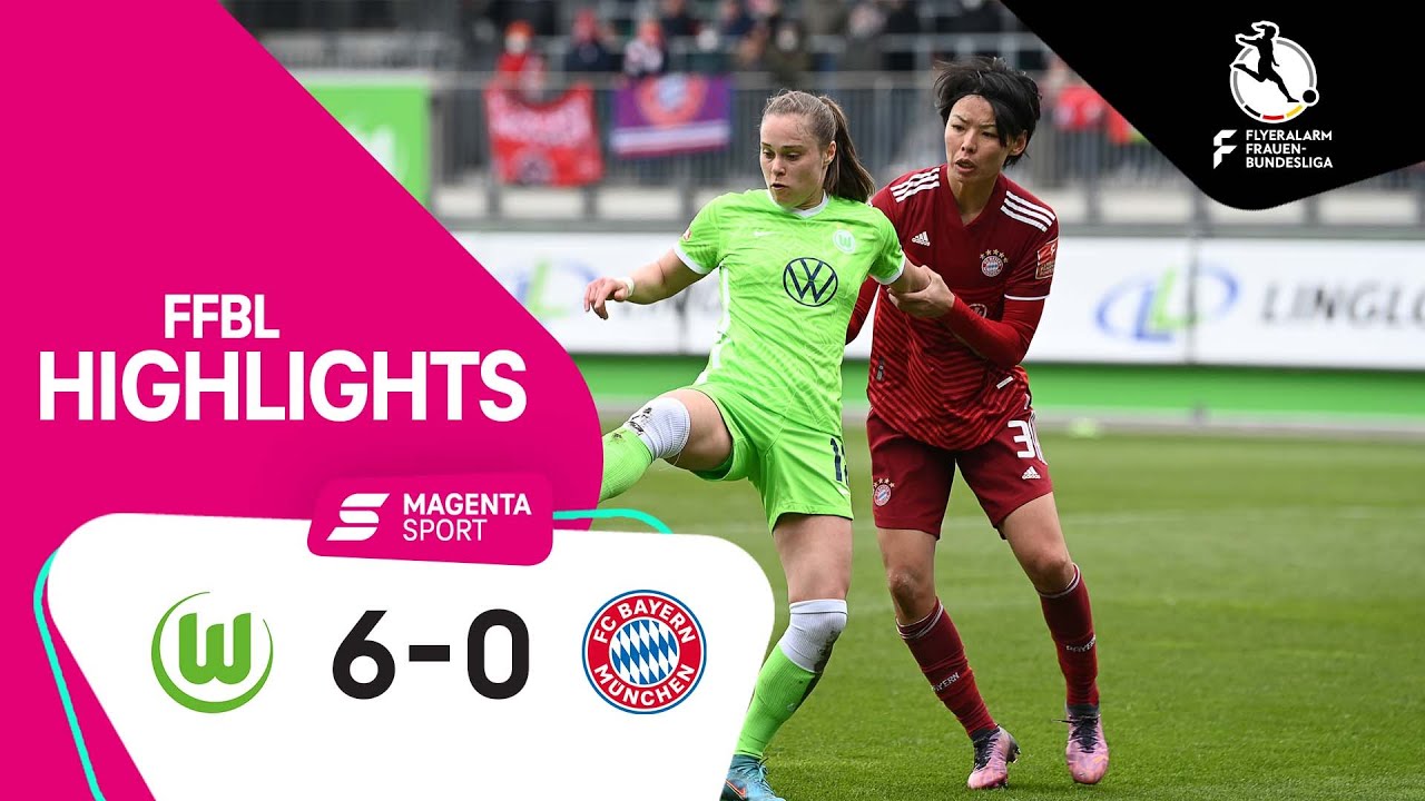 VfL Wolfsburg - FC Bayern München | Highlights FLYERALARM Frauen-Bundesliga 21/22