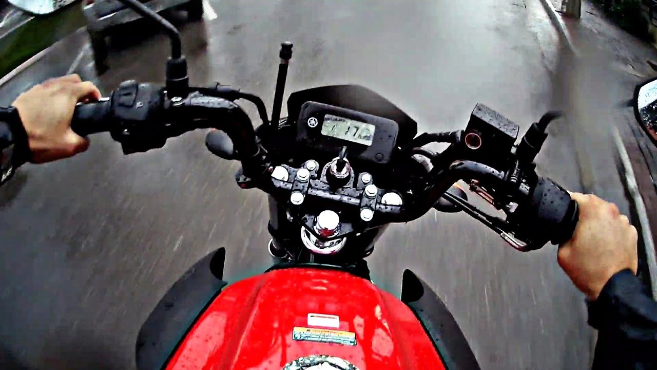 Revisão de 5.000 km da Factor 125i UBS 2021/2022 e muita chuva.