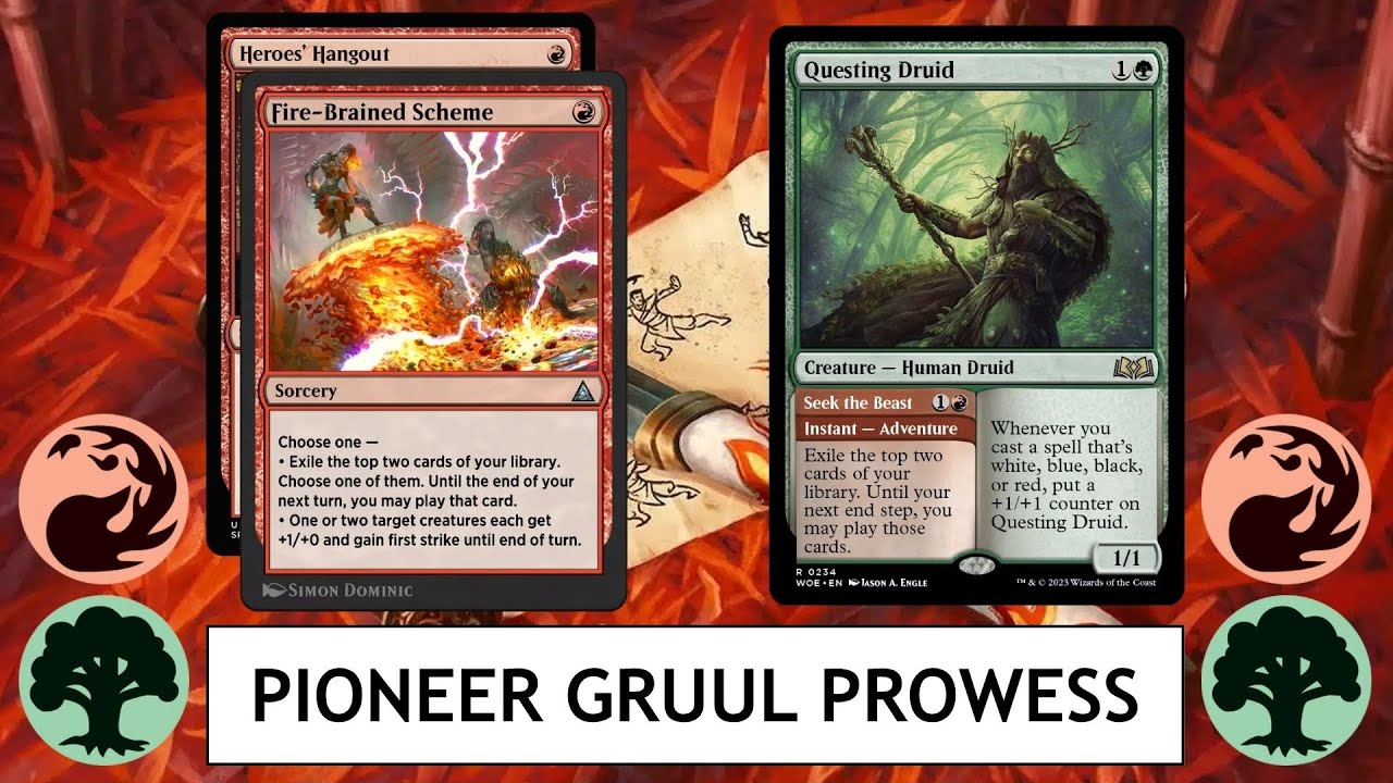 MTG Pioneer Gruul Prowess &mdash; Огненные схемы. Большие интеллектуальные игры. На этом канале есть всё.