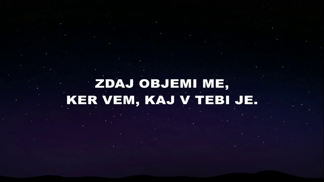 Jan Plestenjak, Modrijani in Coto - Dal bom besedo (BESEDILO)