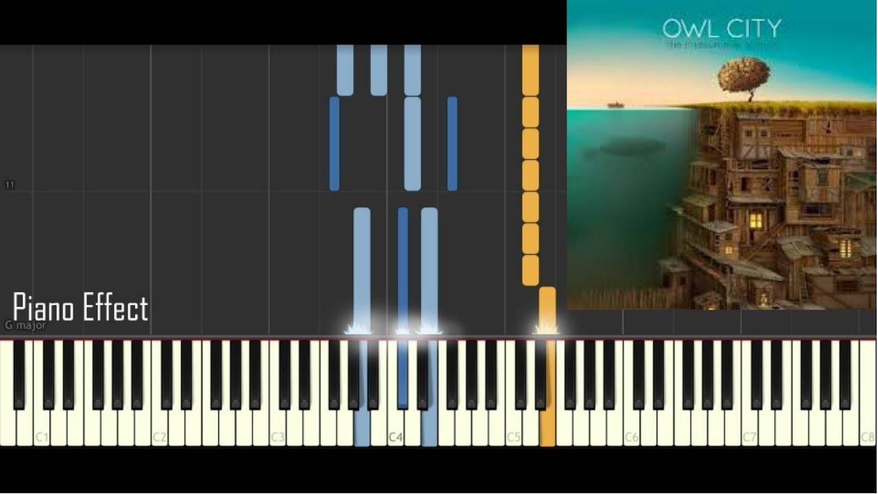 Owl City - Take It All Away (Piano Tutorial Synthesia)
