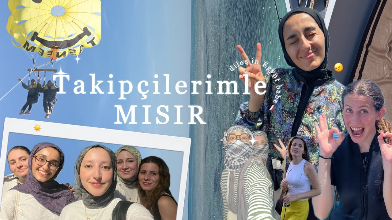 Takipçilerimle Mısır' a Gittik | Sharm el-Sheikh Vlog 1