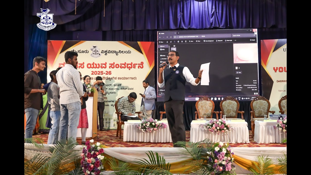 MANASA YOUTH EMPOWERMENT 2025-26 Quiz Competition with Dr. Hema Chandra P.N