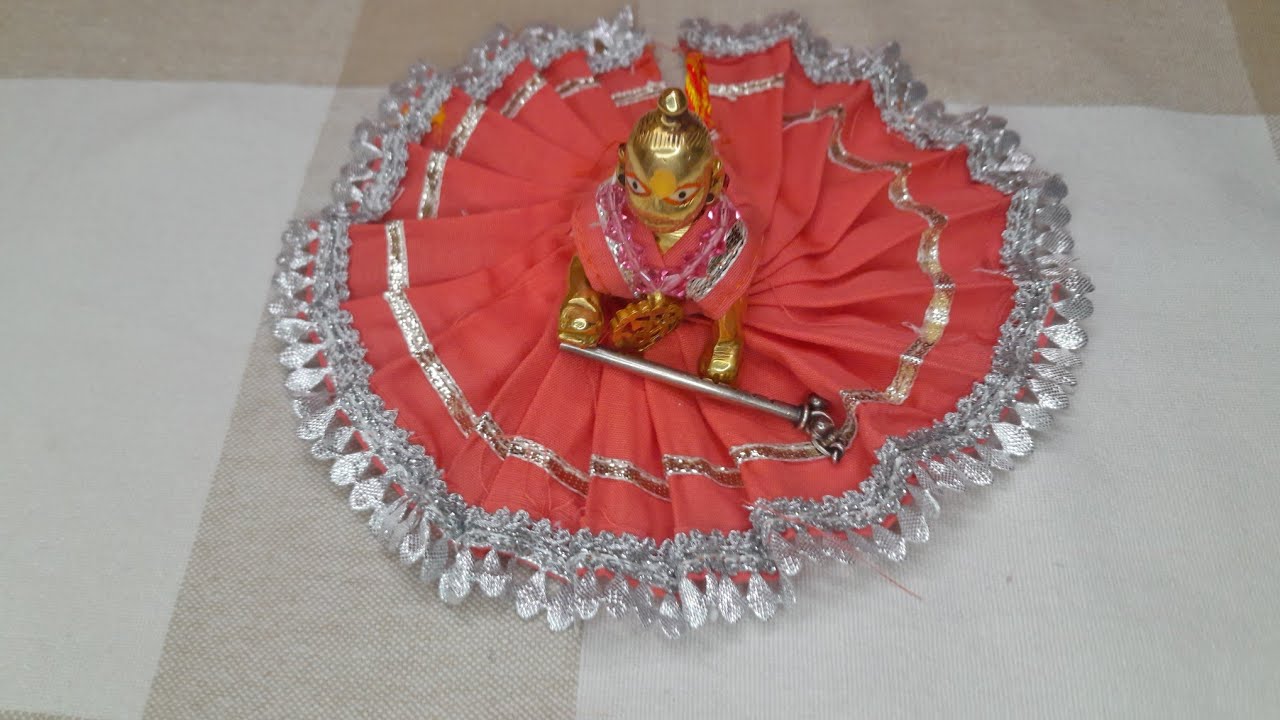 Aasan tarike se banayen Laddu Gopal ji ki cotton poshak 🥰🥰🥰 #laddugopalkidress #viralvideo