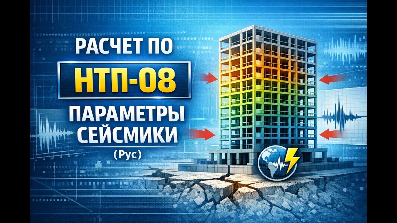 Расчет по Еврокод 8 (НТП) - Параметры сейсмики (Рус)