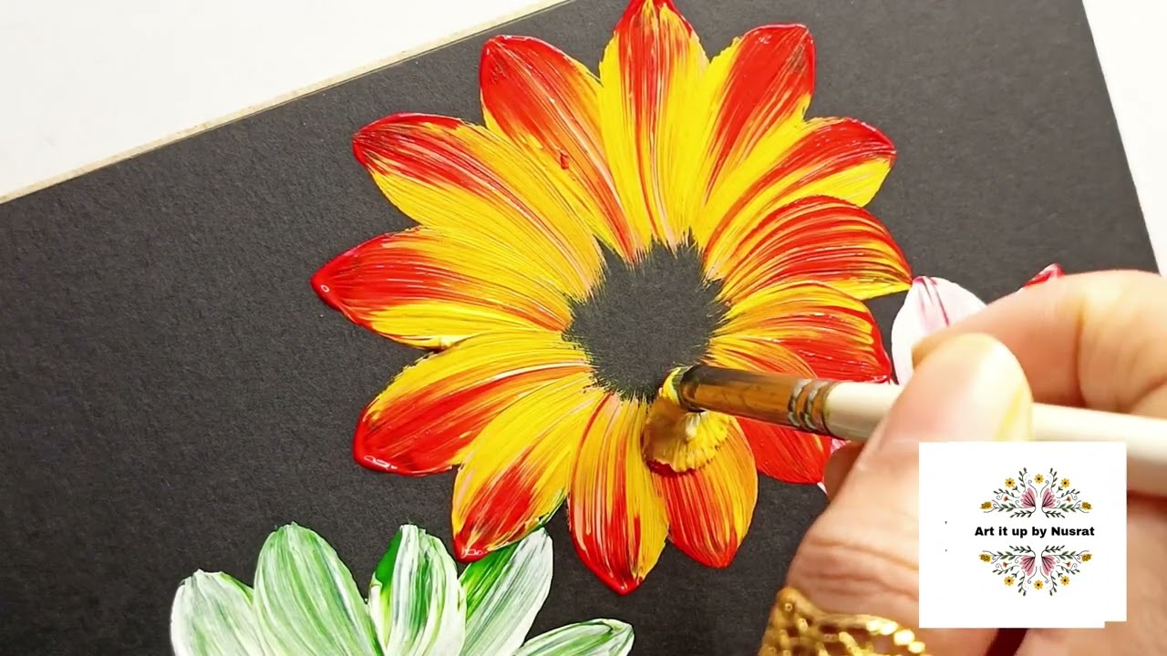 Beautiful sunflower painting 🌻🌻😍🎨😍 