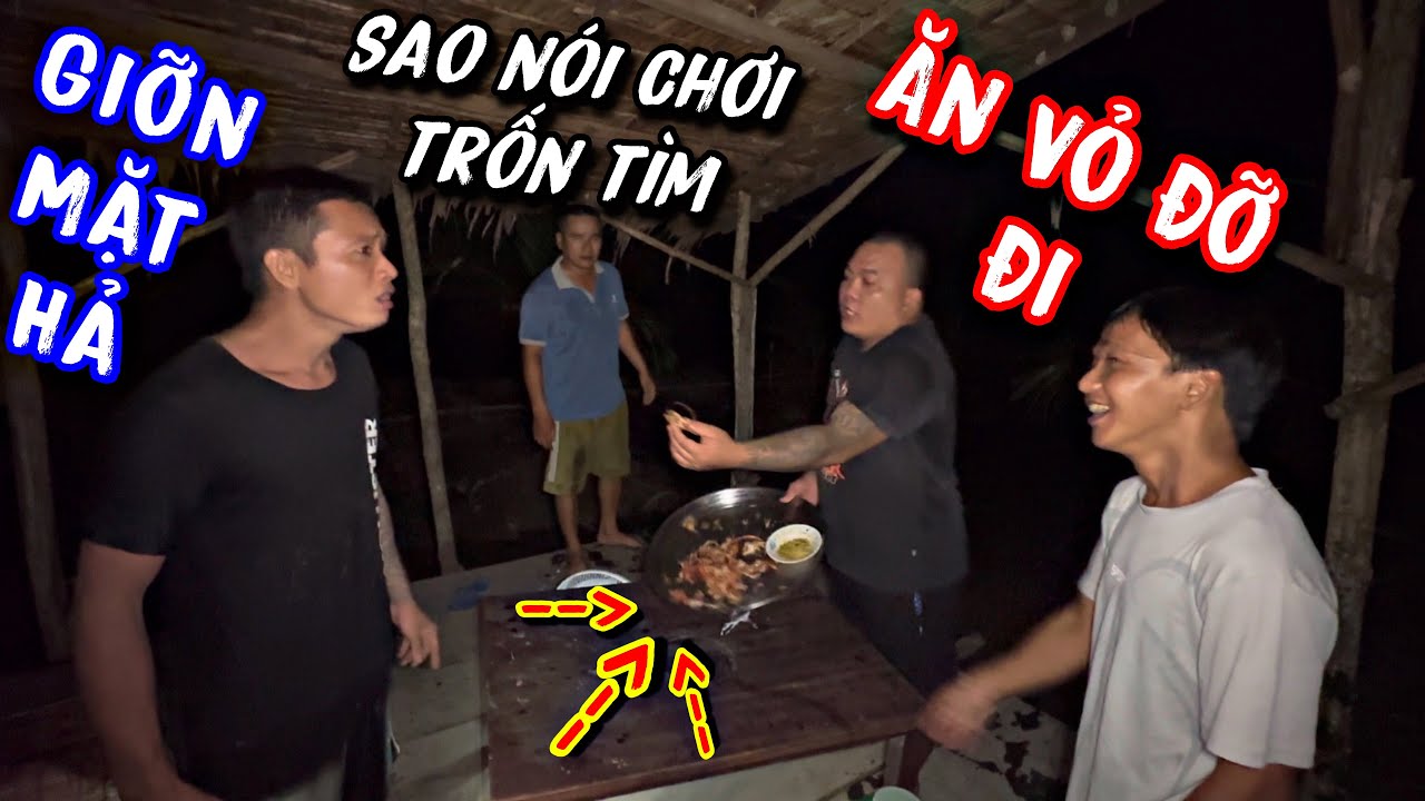 Thánh Xàm rủ cả team chơi trốn tìm nhưng cuối cùng lại thành ra như thế này