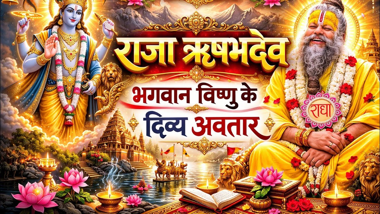 भगवान के अवतार राजा ऋषभदेव की कथा#premanandjipravachan 