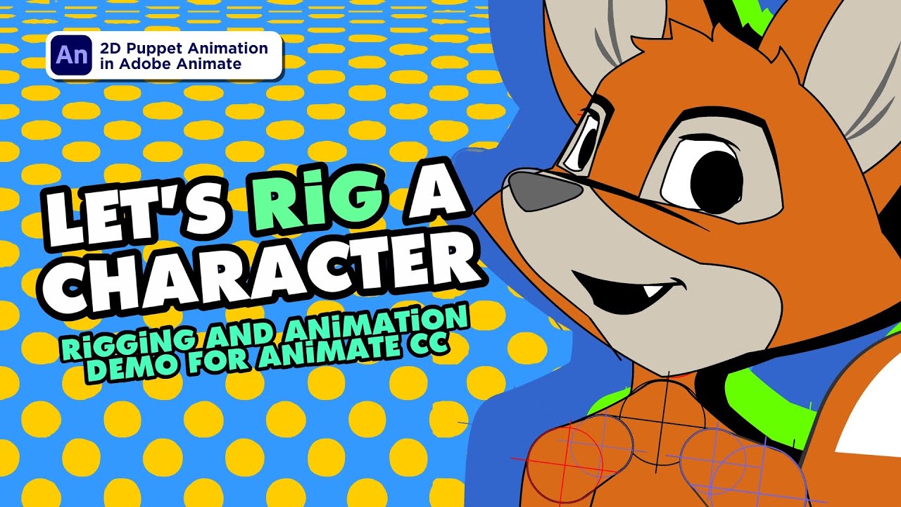 2D Rigging and Animation Demo using Flash Power Tools #tutorial #flashpowertools #2drigging