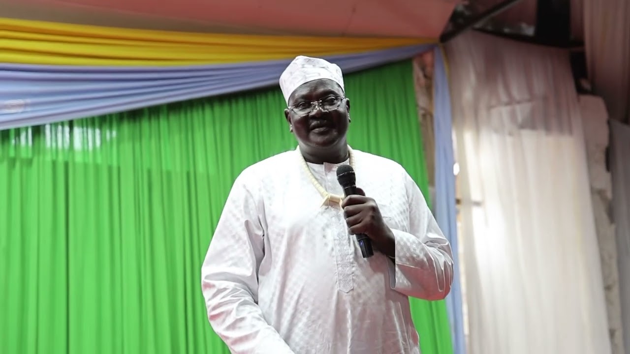 Speech of Ateny Wek Ateny during the welcoming ceremony