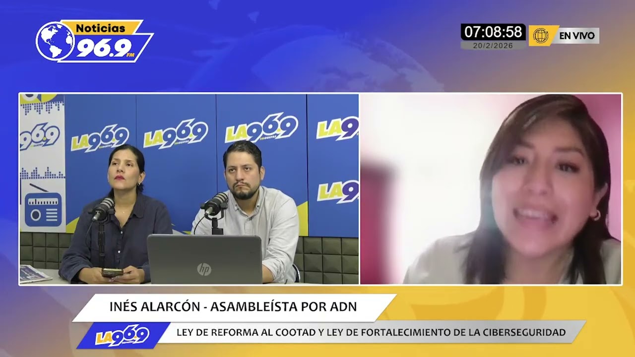 Ley de reforma al cootad y ley de ciberseguridad | Inés Alarcón Aambleísta por ADN