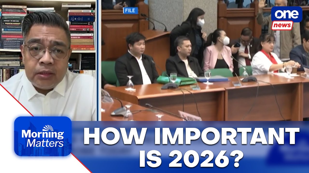 2026 a ‘tipping point’ for 2028 - Tayao | Morning Matters