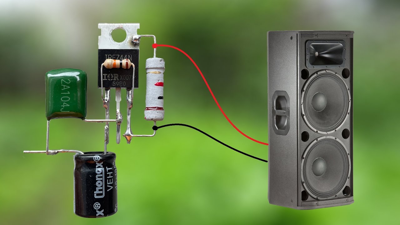Как сделать мощный усилитель на основе MosFET IRFZ44N, о котором мало кто знает