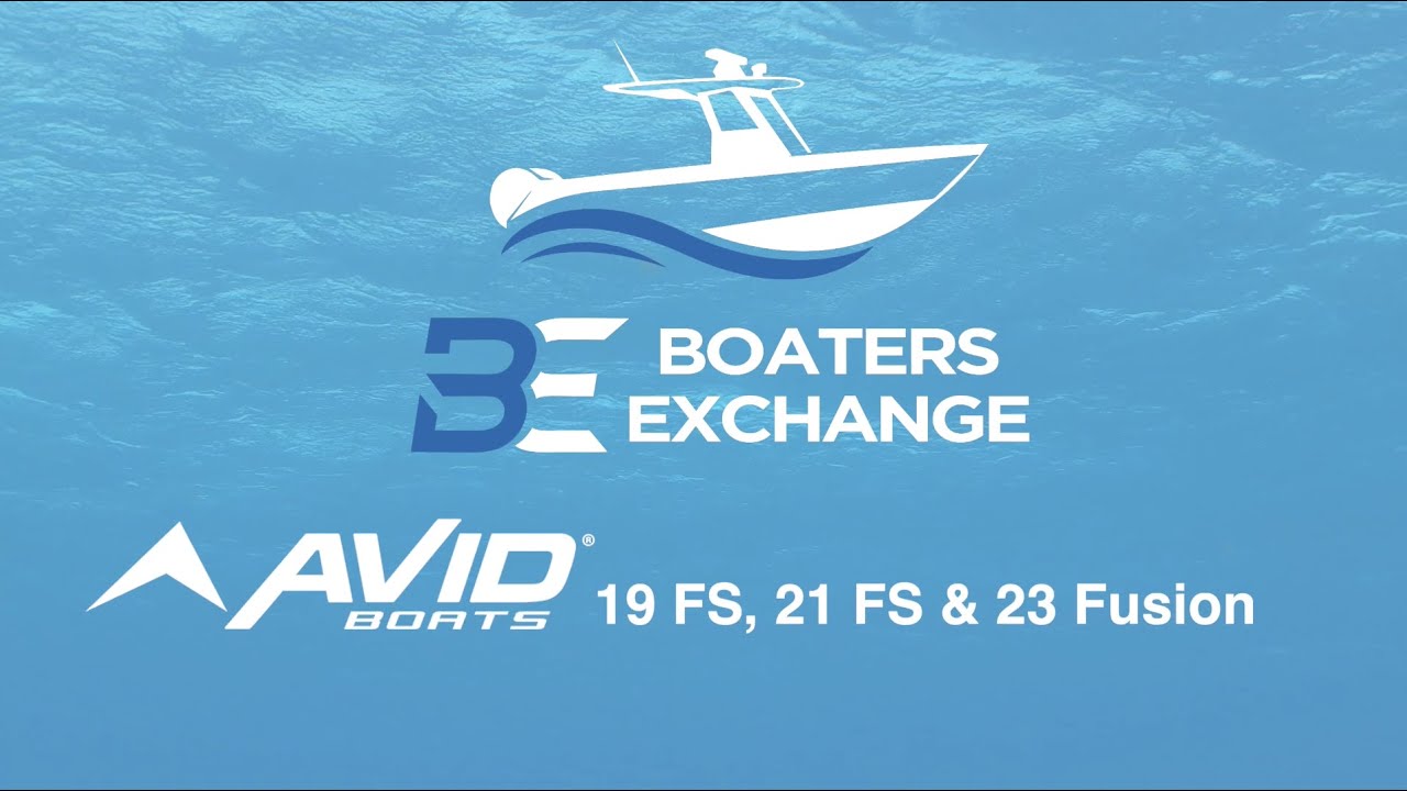 Aluminum Boat! Avid 19 FS, 21 FS & 23 Fusion