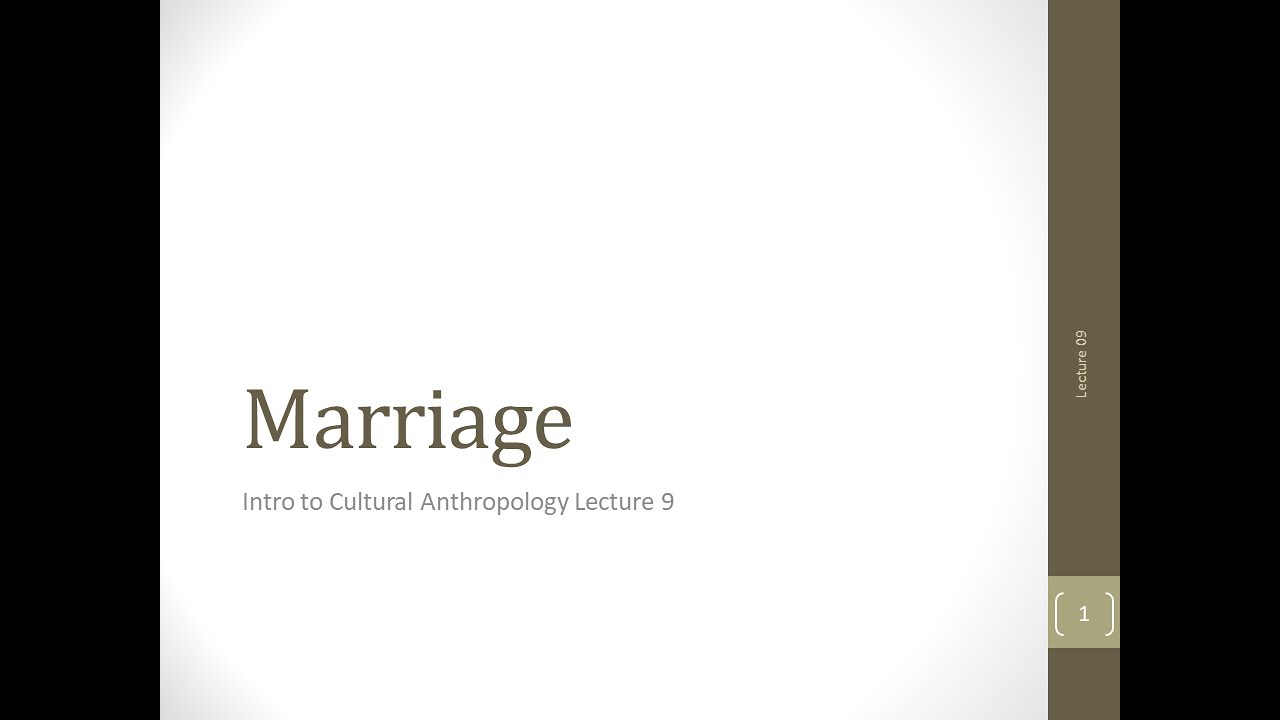 Lecture 09   Marriage