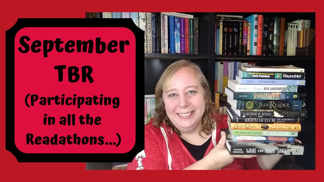 September 2021 TBR - All the Readathons!!!