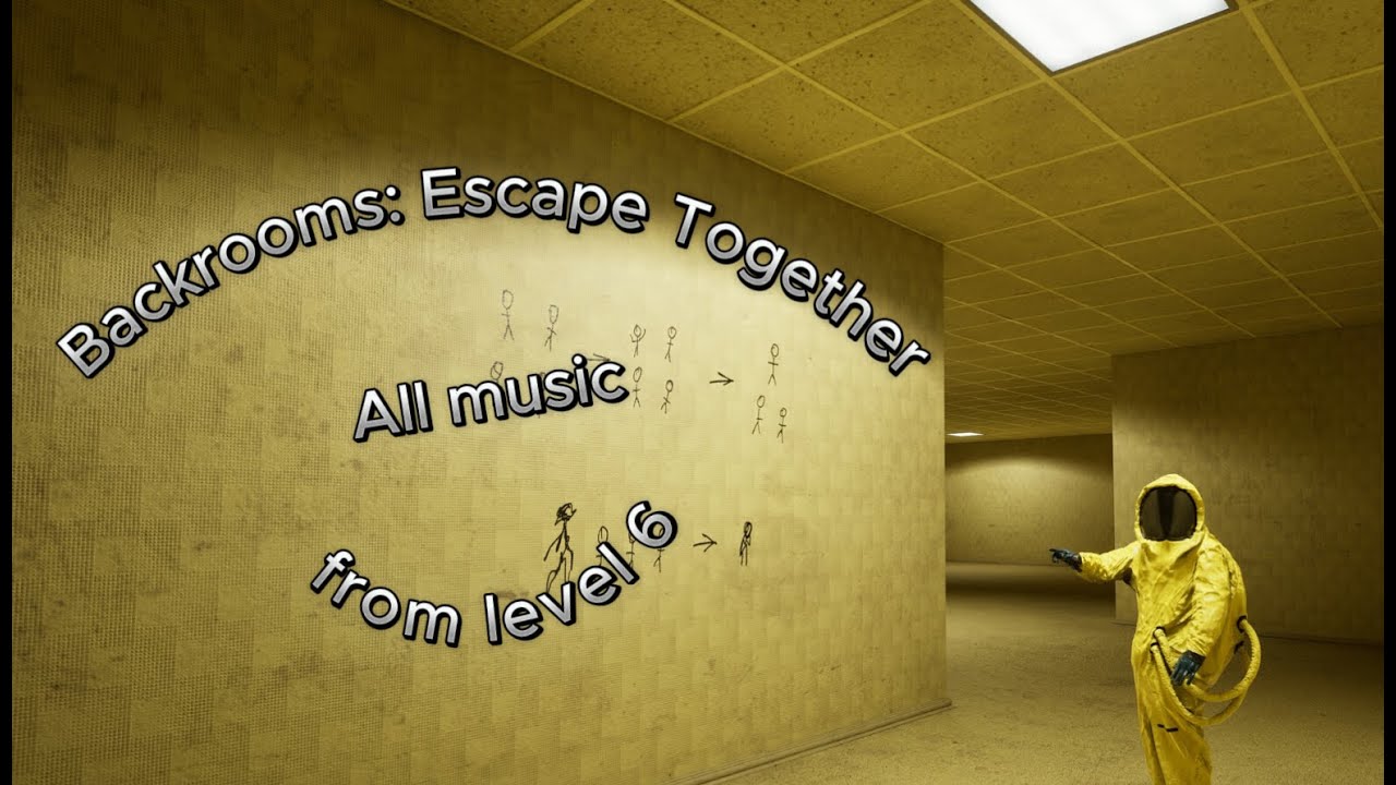 Backrooms: Escape Together - All music from level 6