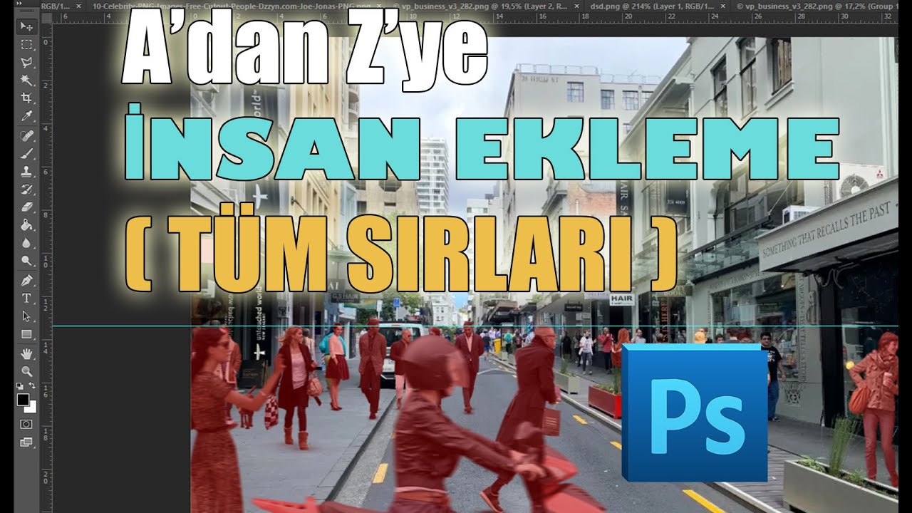 Photoshop da İnsan Ekleme