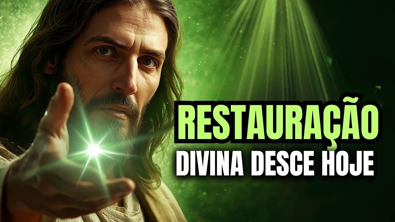 💚 JESUS DECLARA RESTAURAÇÃO NOVA SOBRE TUA VIDA HOJE