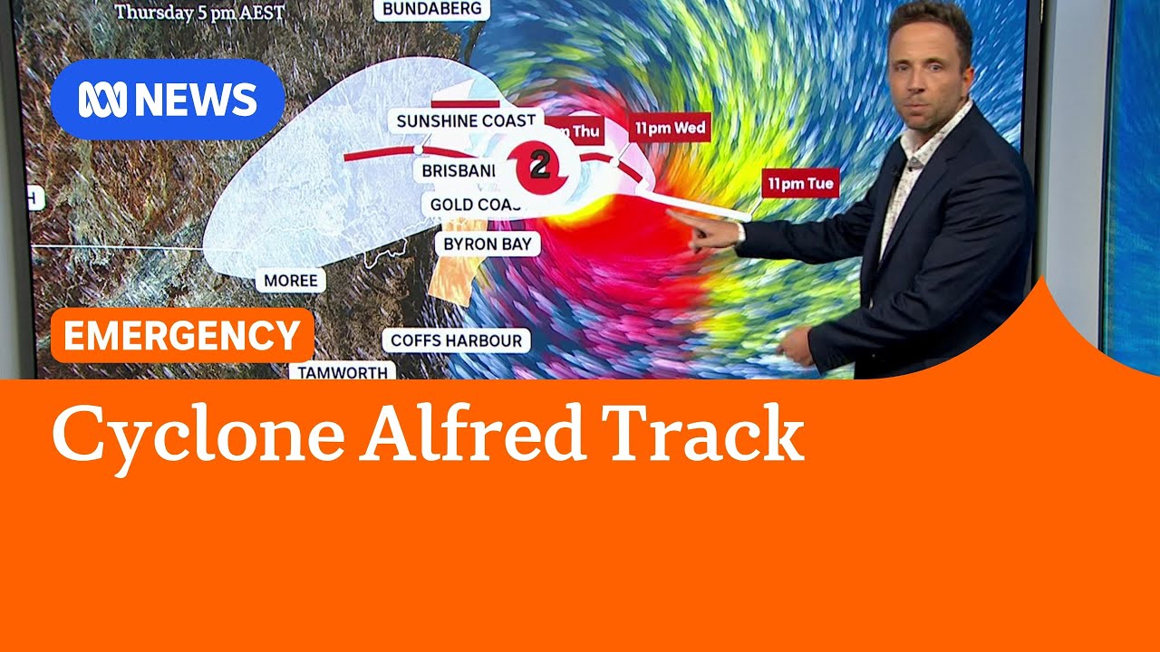 BOM 'not ruling out' possibility Cyclone Alfred could become category 3 | ABC NEWS