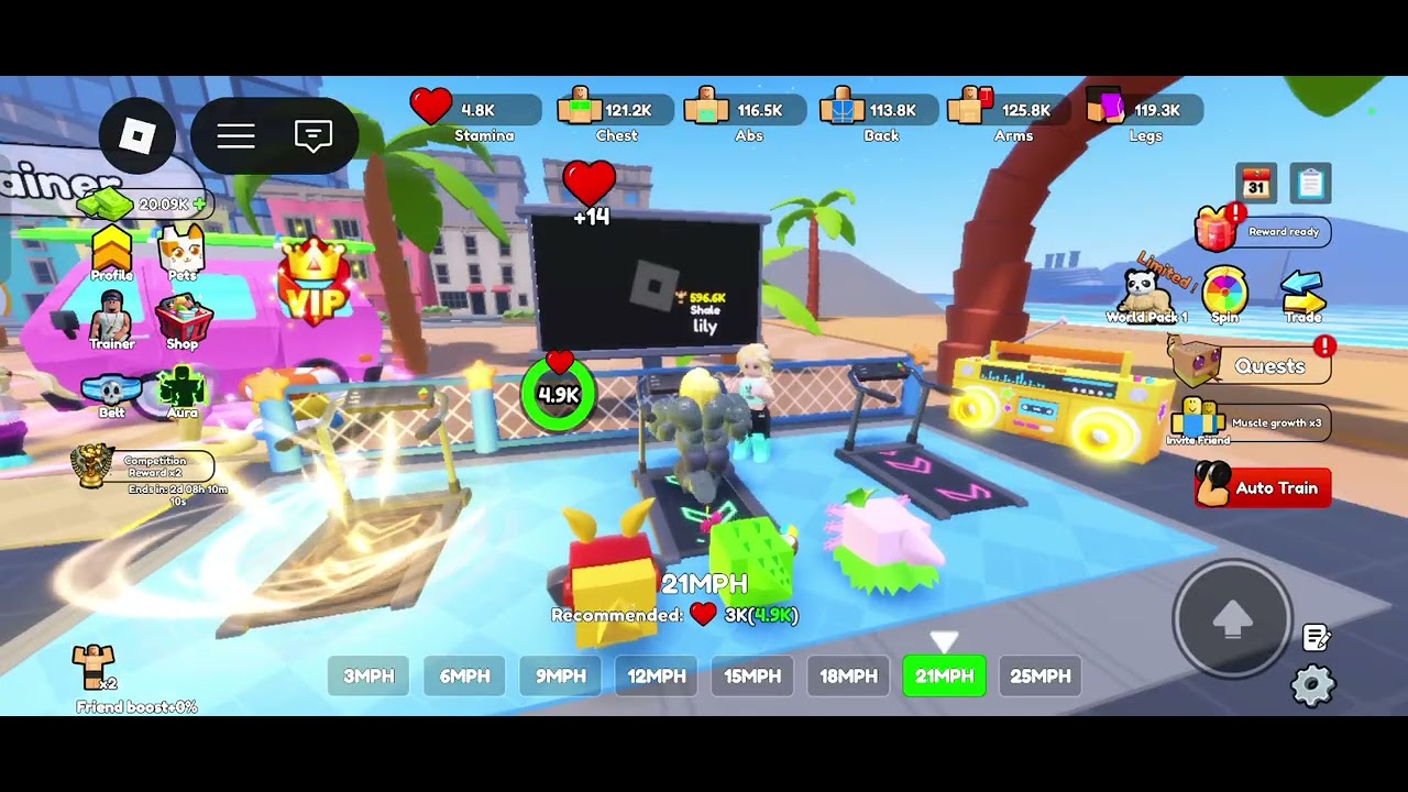 Part 4 at gym simulator 