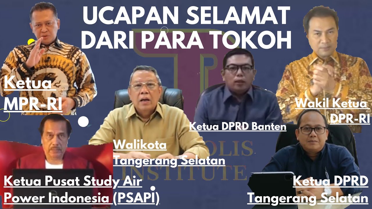 Ucapan Selamat Grand Launching Juris Polis Institute dari Para Tokoh