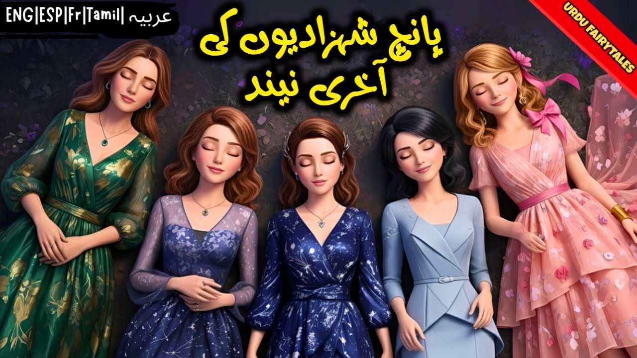 Final Sleep of Five Princesses | پانچ شہزادیوں کی آخری نیند | Urdu Fairytales | Fairy Tale Stories