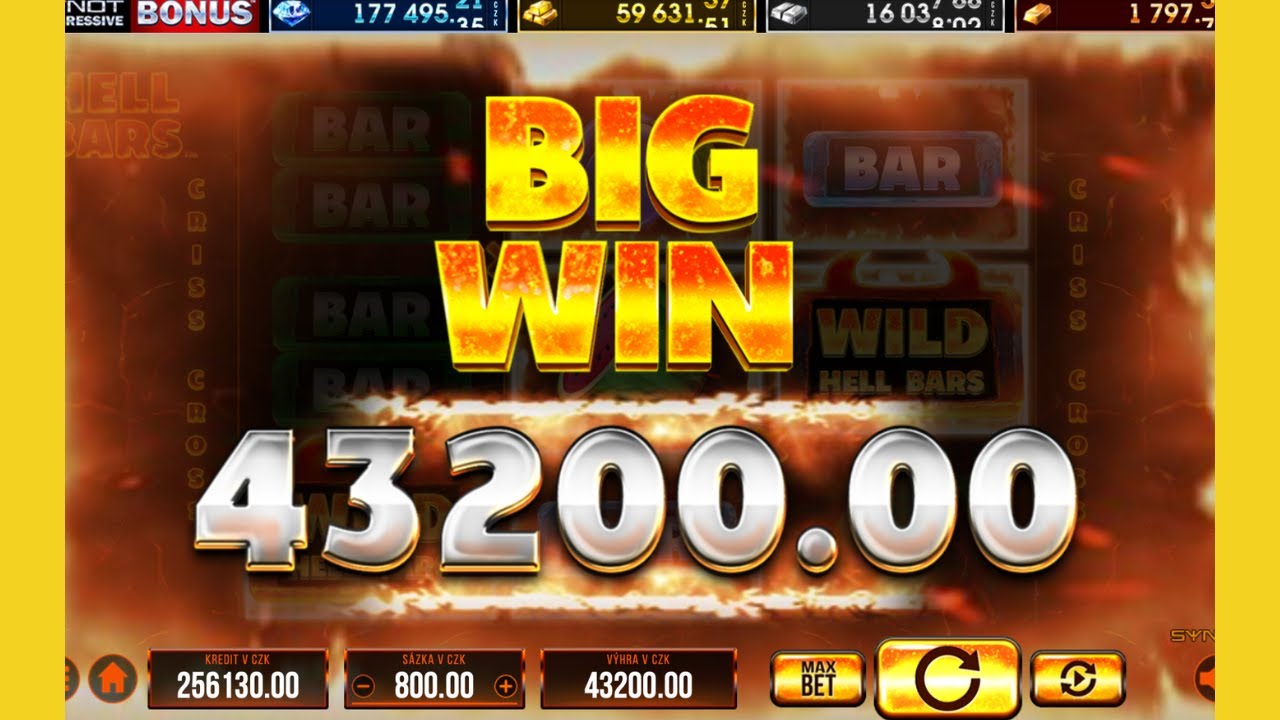 Hell Bars - 🔥70K WIN🔥 DOUBLE BIG WIN🤯 TAK TOHLE SE N&Aacute;M DLOUHO NESTALO SAKRA!!!💸 BRUT&Aacute;LN&Iacute; HRA🍀