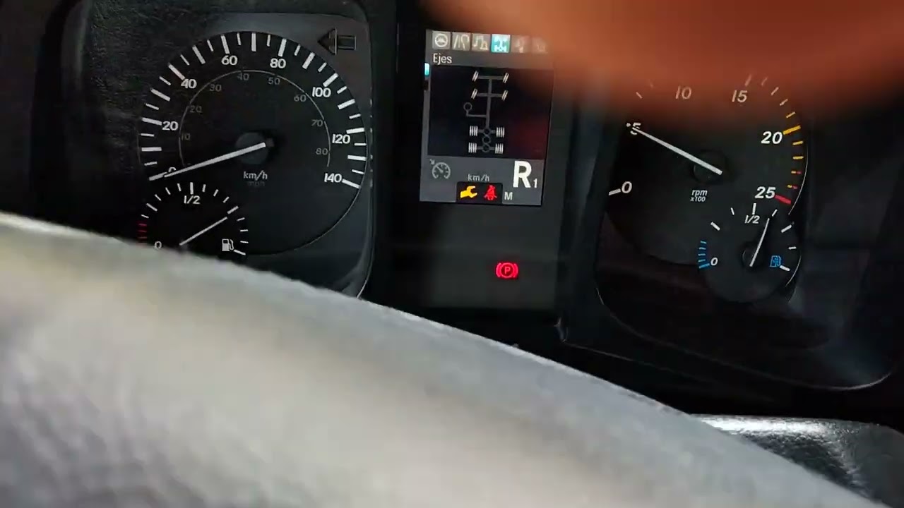 Funciones Básicas para conducir un Camión Mercedes Benz Arocs 4848