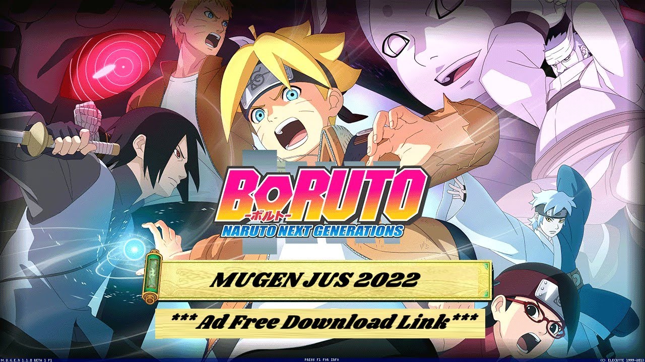 Boruto: Naruto Next Generation MUGEN 2022 (OpenGL &  DirectX) [Review + Ad Free Download Link]