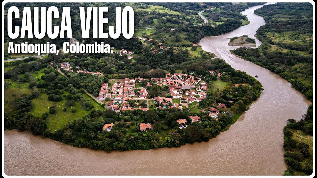 DJI Mavic Air 2 - 4K Cinematic Drone Video. Cauca viejo - Jeric&oacute;. Antioquia, Colombia.