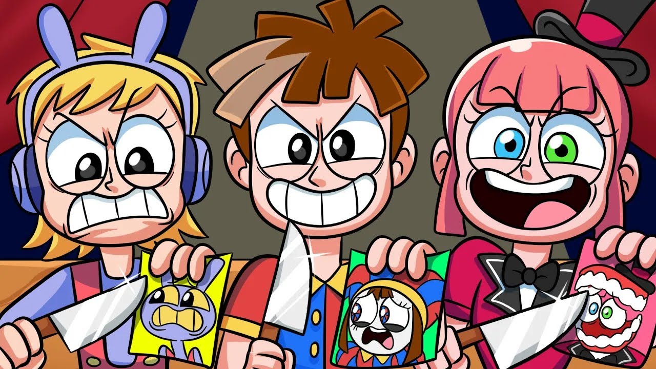 THE AMAZING DIGITAL CIRCUS, Pero Son HUMANAS?! Animación NO OFICIAL