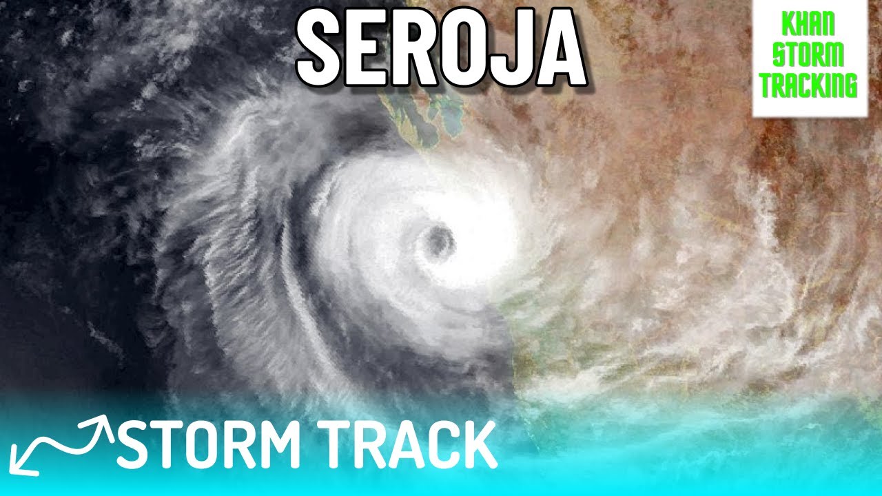 The Track of Cyclone Seroja (2021)