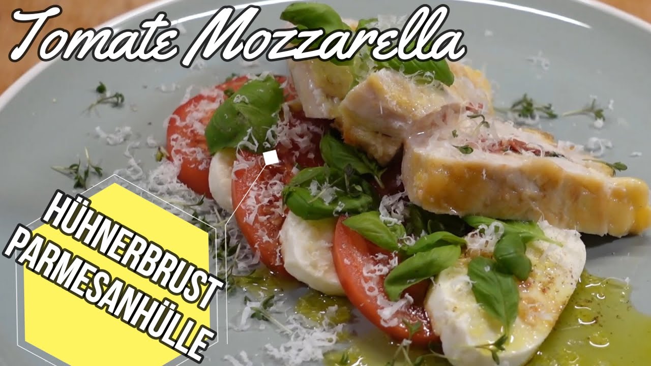 H&uuml;hnerbrust in Parmesanh&uuml;lle lecker knusprig gebraten,aromatisches Piccata. Einfach lecker u frisch.