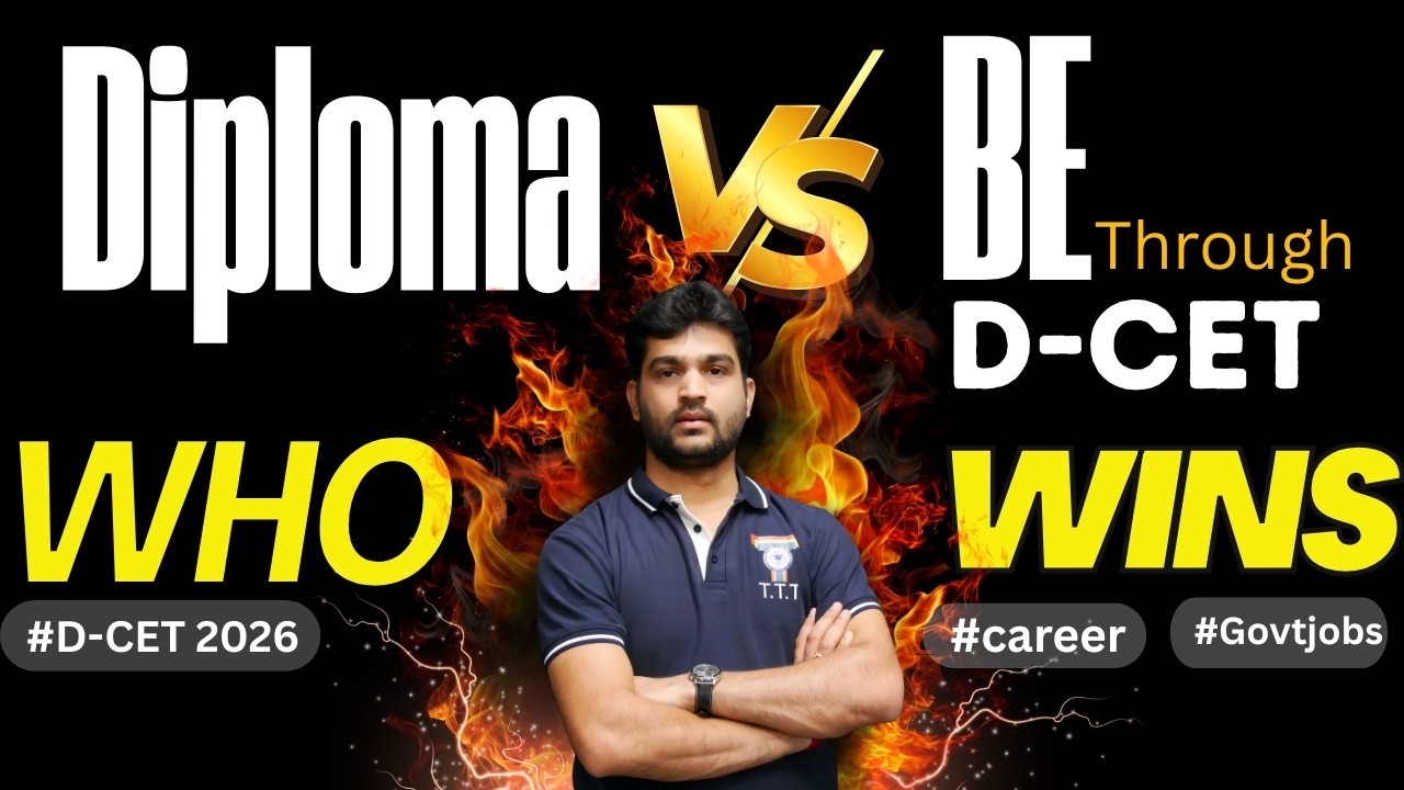 Diploma vs BE through D-CET  | ಯಾರಿಗೆ Career Growth ಜಾಸ್ತಿ? | LIVE Guidance for Students |