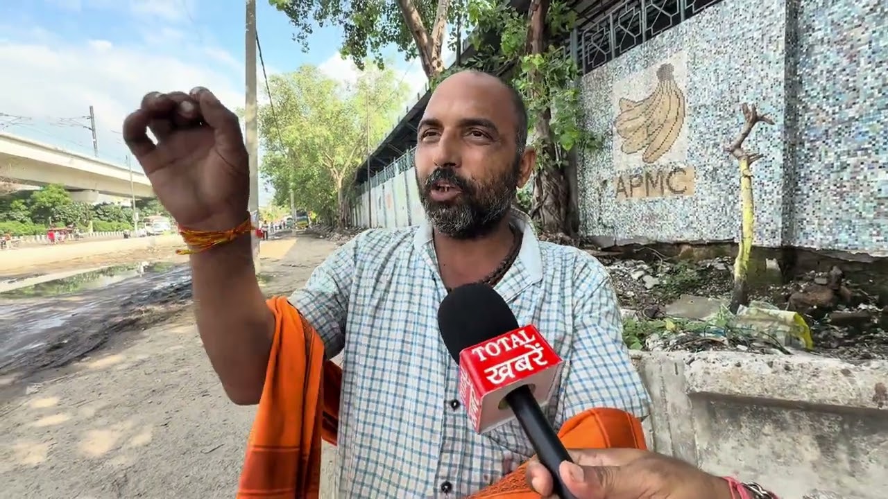 Exclusive ground report from Azad Pur Fruit Mandi bulldozer action against illegal parking mafia